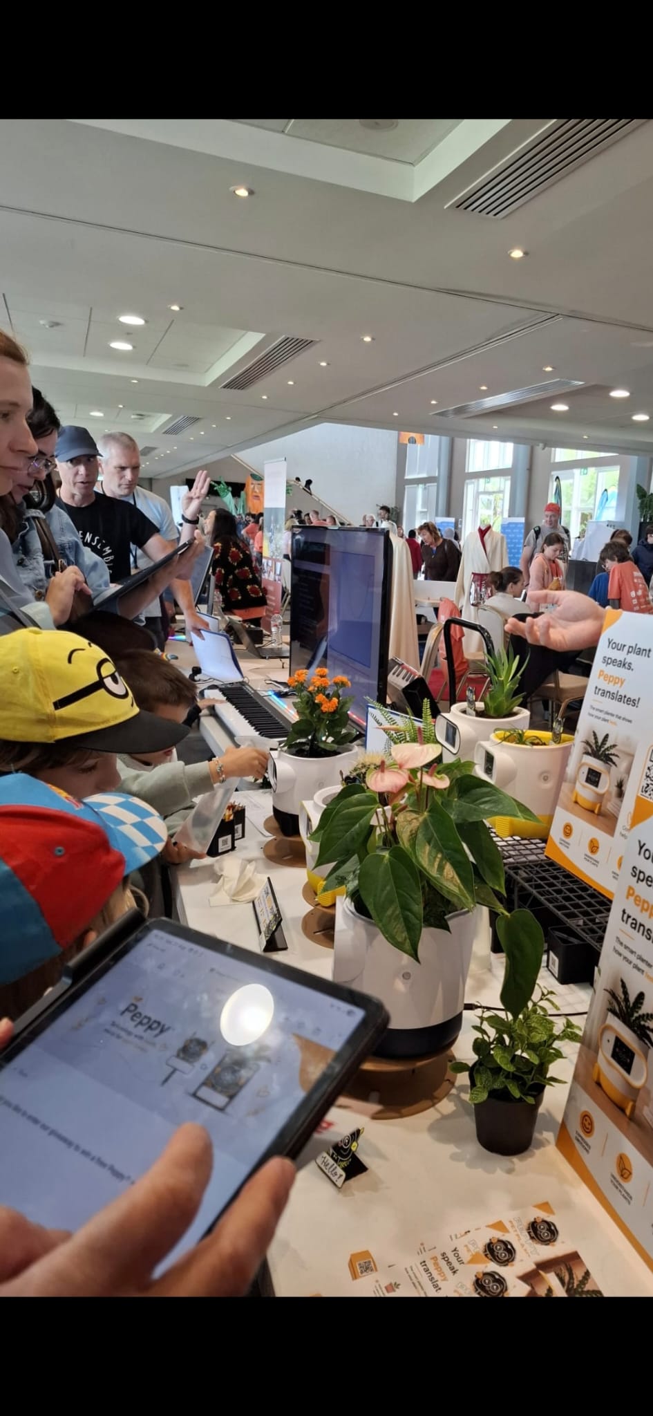 Peppy Pet Plant event display at Dublin Maker 2026